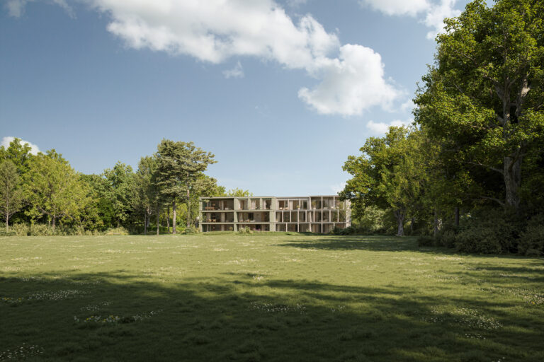 Huyze Verde in Waregem ligging aan parktuin