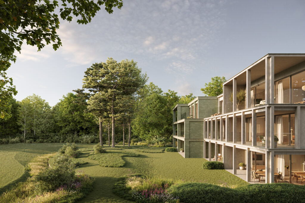Huyze Verde Waregem nieuwbouwappartementen in groen domein